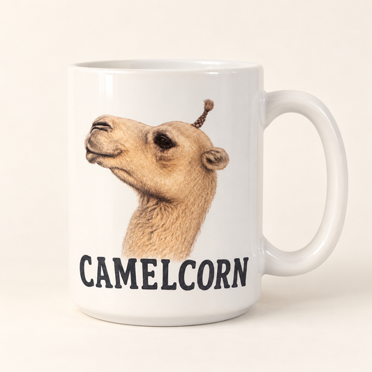 CamelCorn Ceramic Mug 15oz